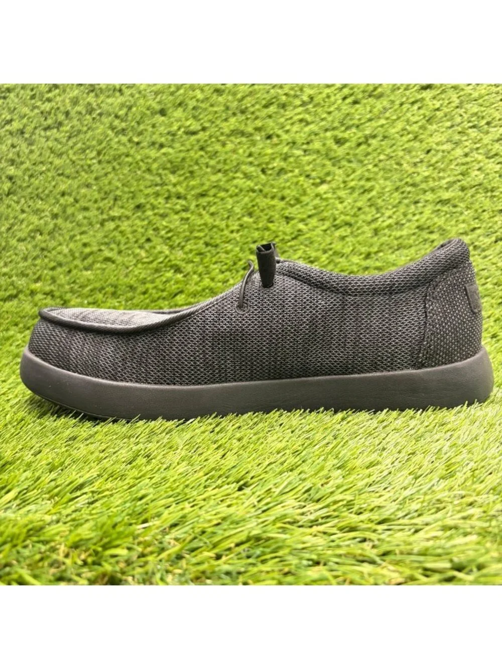 Volcom Chill Mens Size 11.5E Black Composite Toe Safety Working Slip-On Shoes